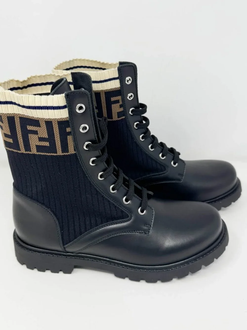 Fendi Kids Bike Boots